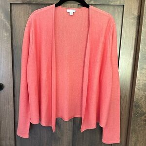 NWOT J.Jill Women’s Open-Front Cardigan